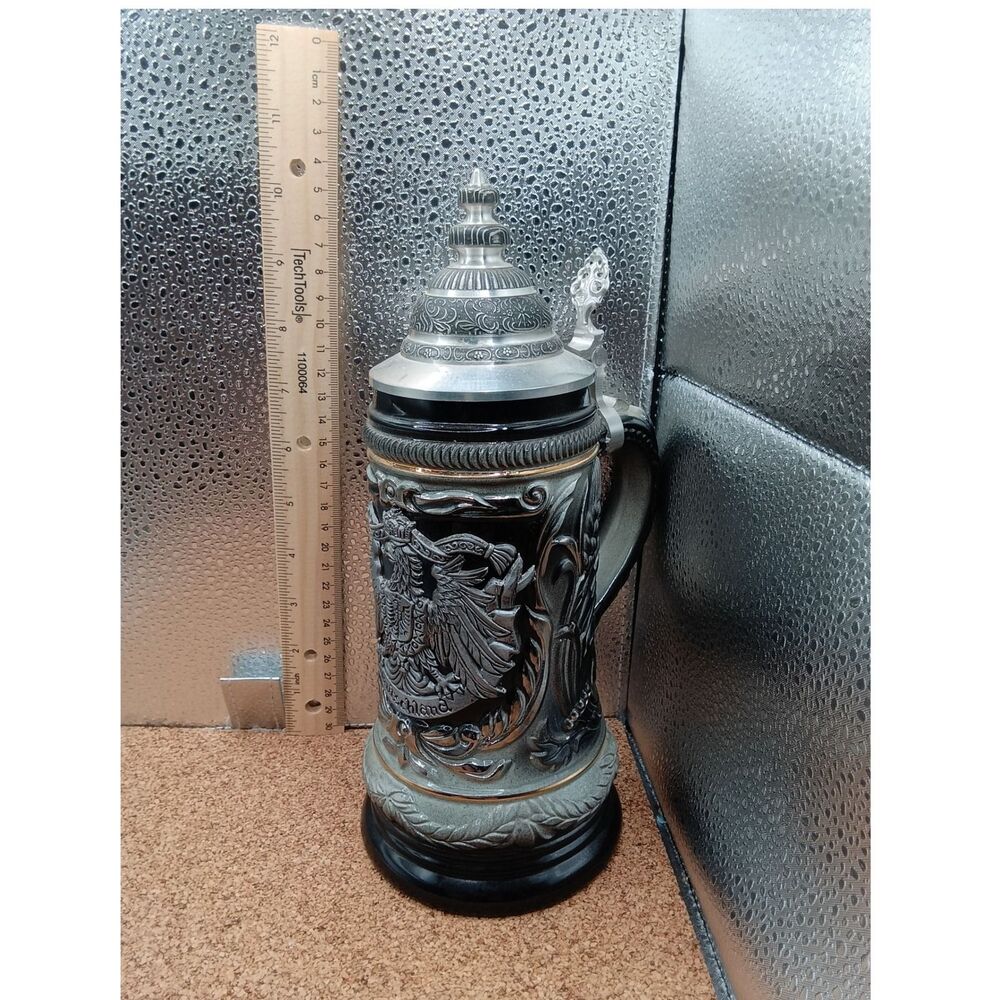Zoller & Born German Beer Stein Deutschland Eagle Limited Edition 10 Inch